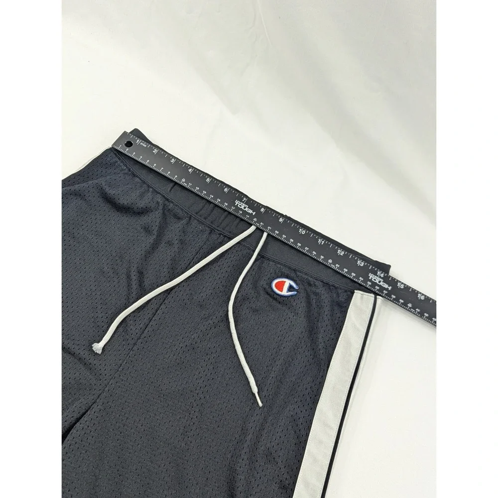 TCU Horned Toads  Football Champion Vintage Black Mesh Shorts Size Small‎